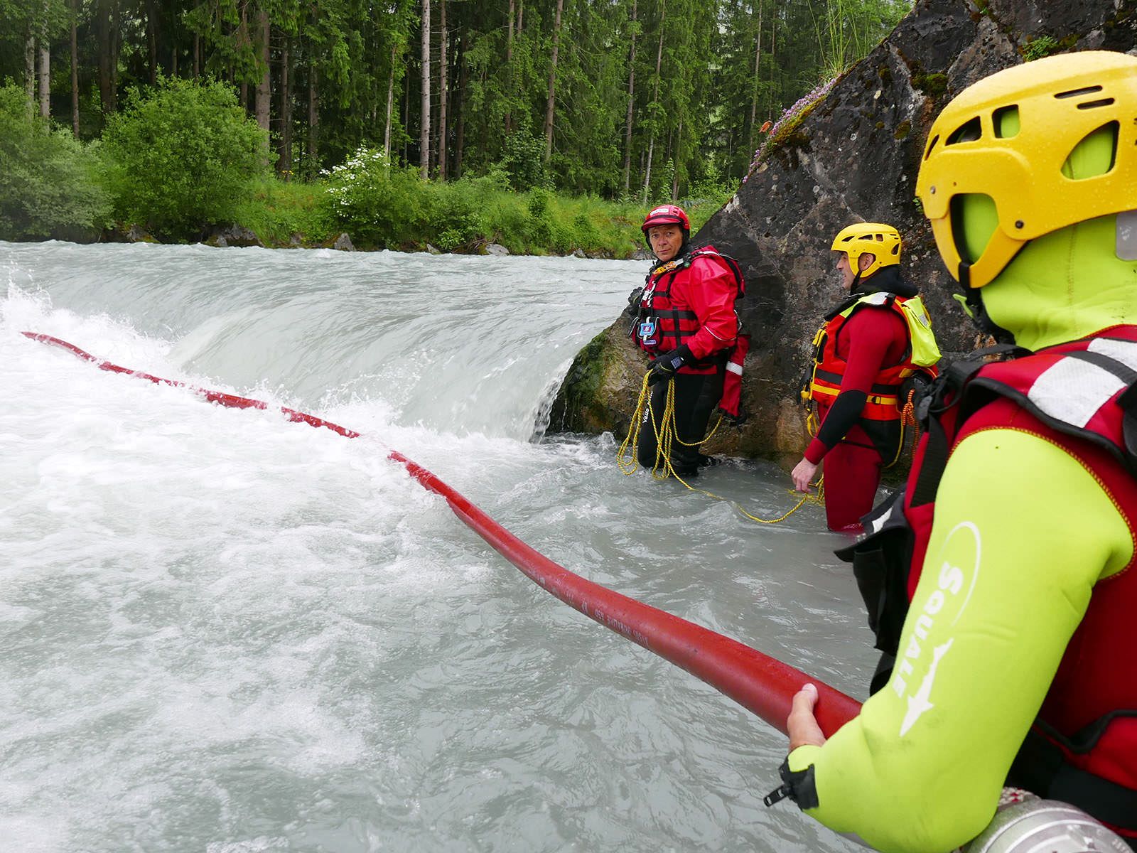 Inflated Firehose / Rescue from bridges / Chanels